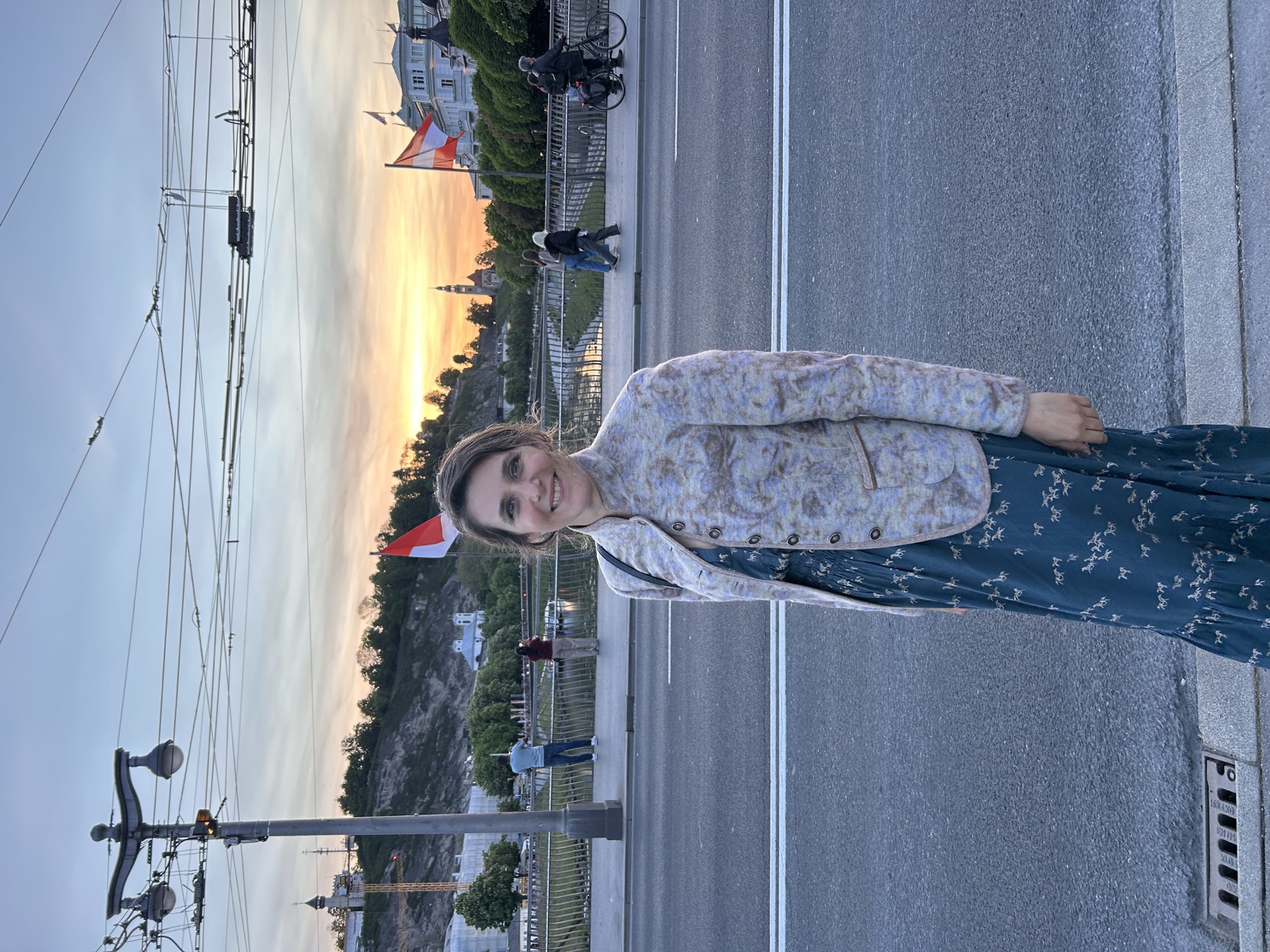Kelly Norman smiling at sunset